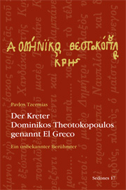 Abb. Cover Der Kreter Dominikos Theotokopoulos genannt El Greco